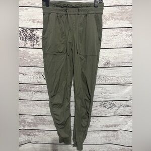 Lululemon Dance Studio Mid-Rise Jogger Full Length Olive Women’s Size 6